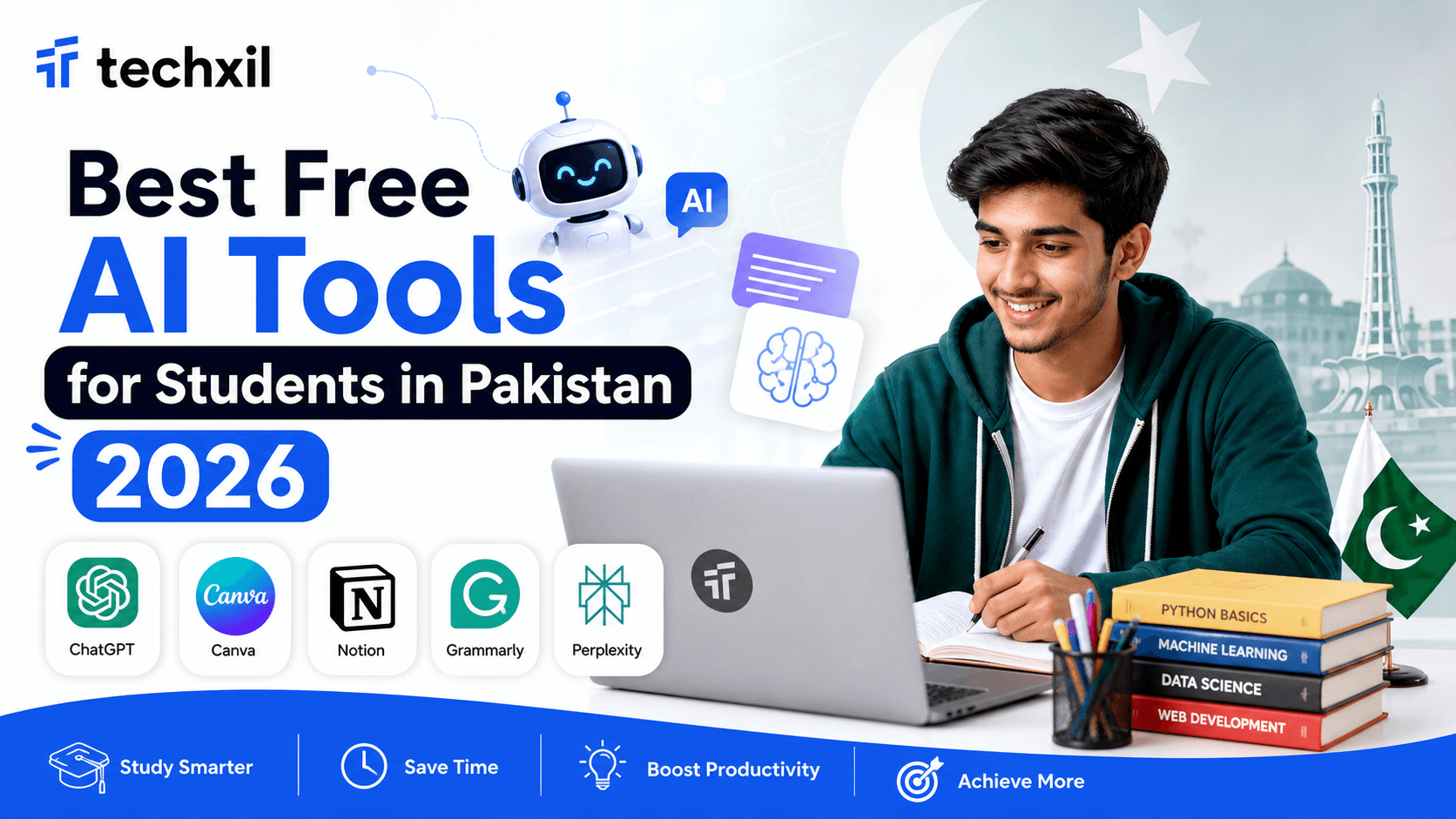 Best free AI tools for students in Pakistan 2026