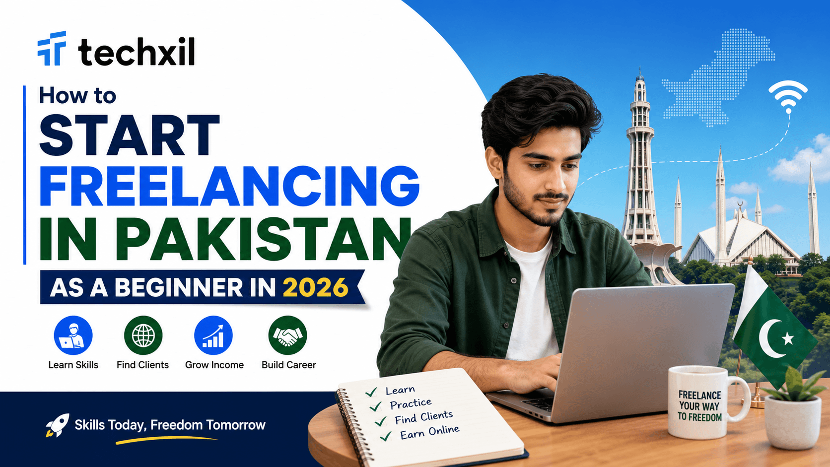 How to start freelancing in Pakistan 2026