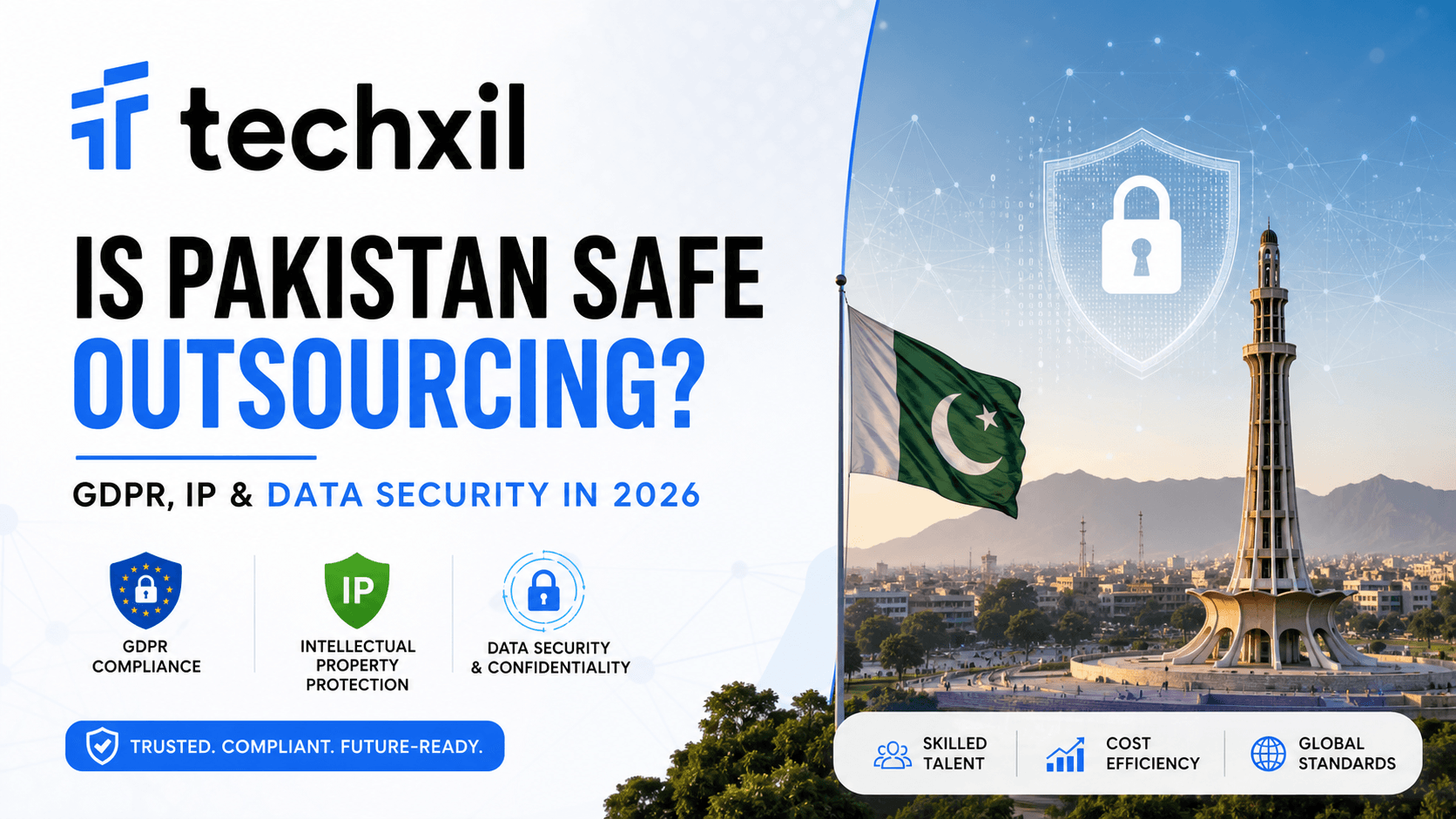 GDPR compliance and IP protection for European companies outsourcing to Pakistan — Techxil