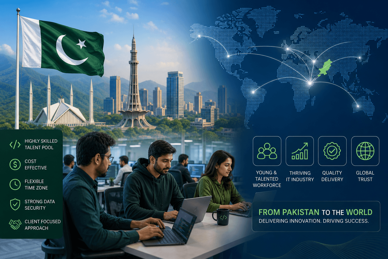 Pakistan software outsourcing destination 2026